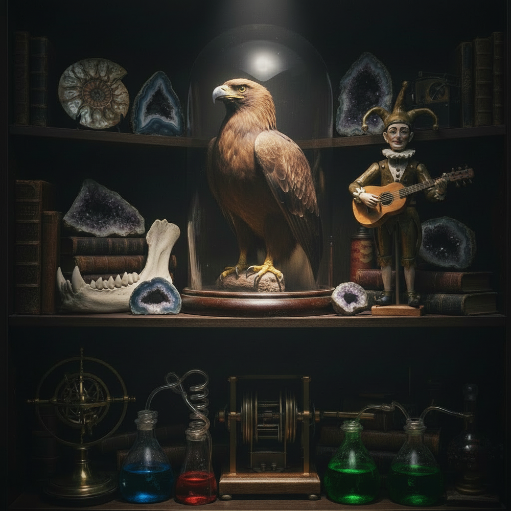 Curiosities with Brown Golden Eagle